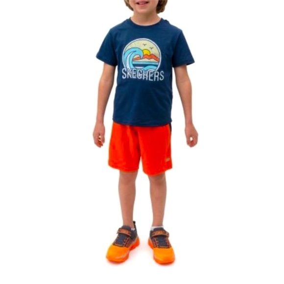 Skechers 4 Pack Tees & Shorts Boys Size 5T - NWT - Picture 3 of 6